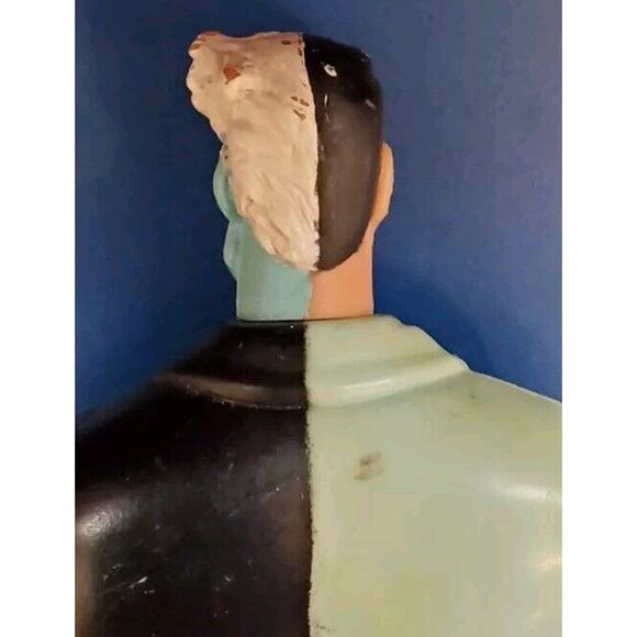 1993 Kenner DC Comics Black White 5 Inch Two-Face Action Figure Batman Flaws - Picture 9 of 12